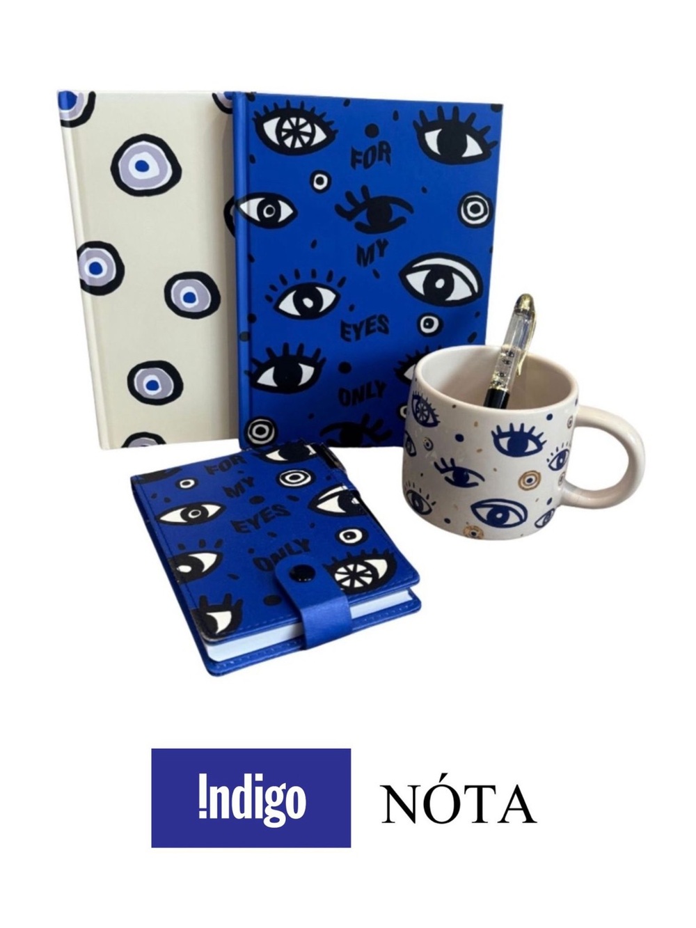 nota/Indigo “For My Eyes Only” Stationery Bundle